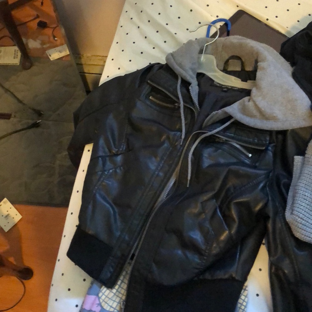 Leather jacket